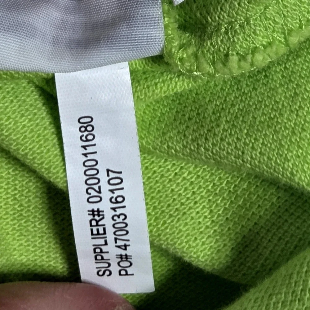Polo Ralph Lauren‎ Men's XL Lime Green Polo Custom Fit Orange Pony